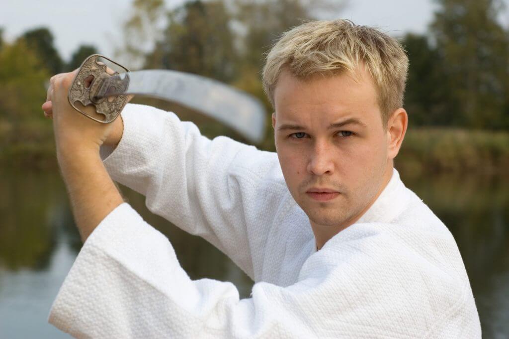 Martial Arts Lessons for Adults in Dothan AL - Samurai Sword Posing Blog