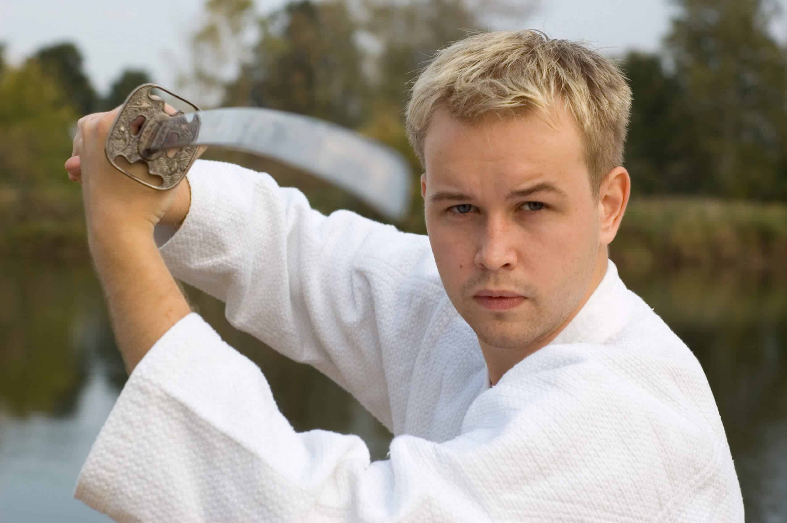 Martial Arts Lessons for Adults in Dothan AL - Samurai Sword Posing Blog