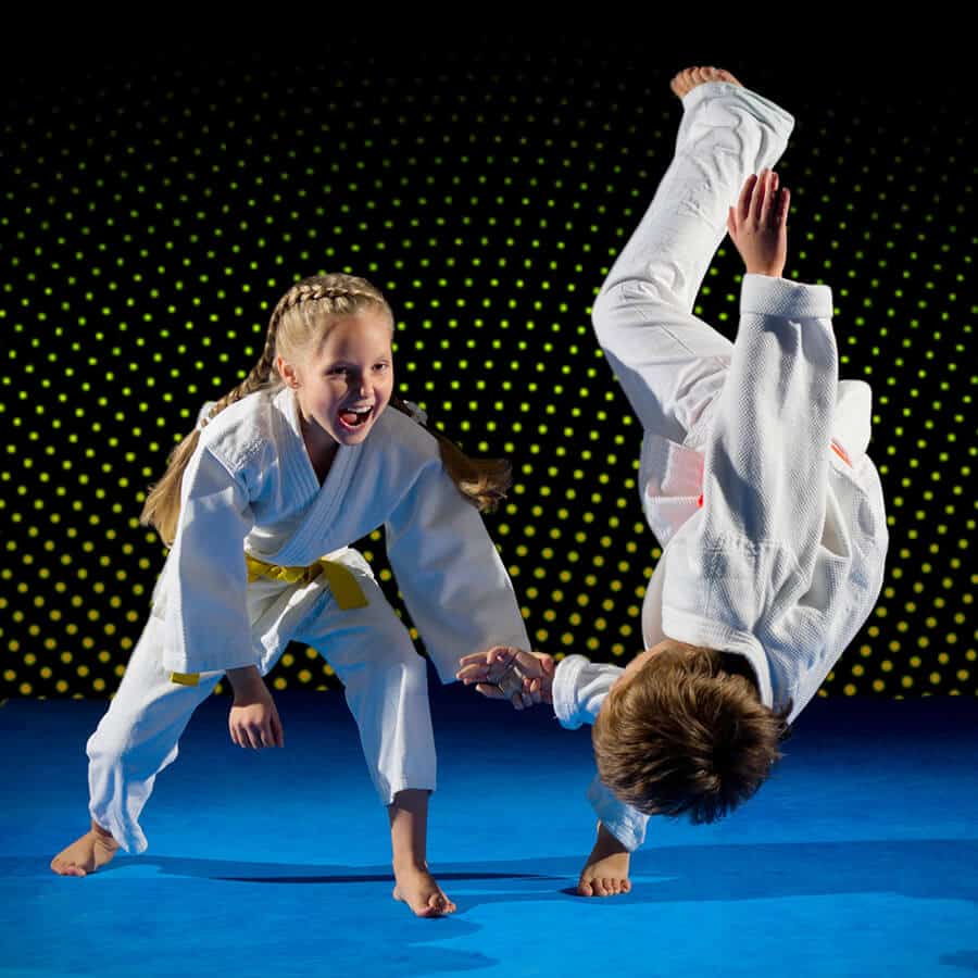 Martial Arts Lessons for Kids in Dothan AL - Judo Toss Kids Girl